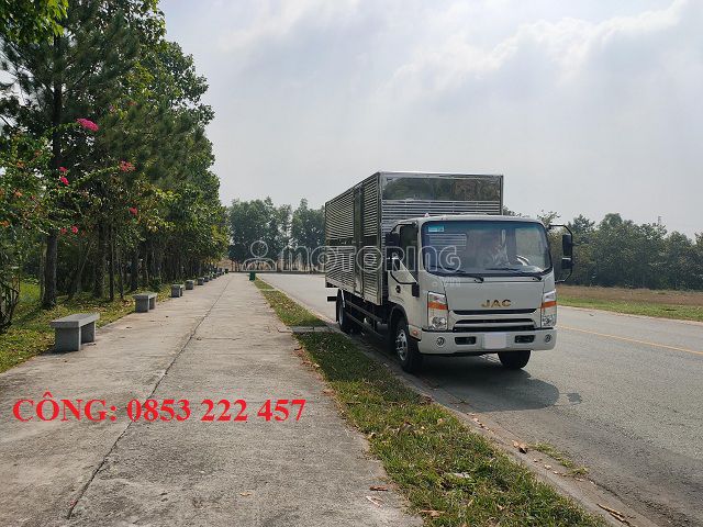 JAC 6 tấn 5 thùng kín (N650) - máy mỹ 3.8l - hỗ trợ trả góp 2020 ảnh 2